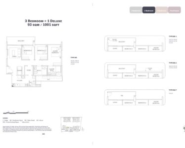OLA EC Floor Plan - 3 Bedroom B6
